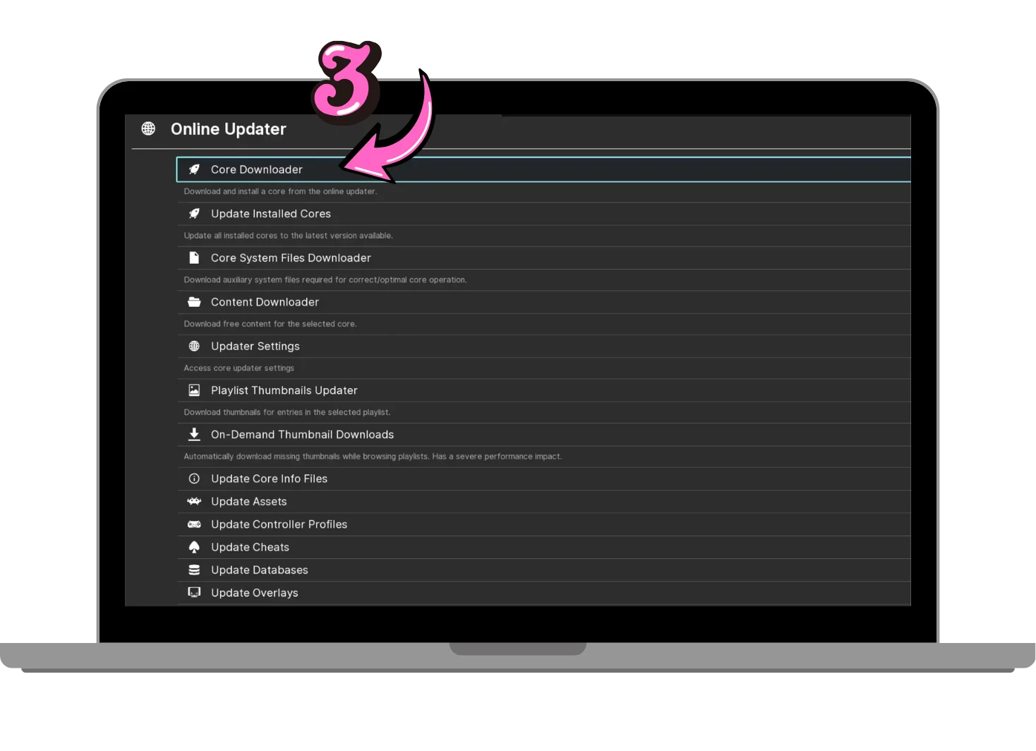 core downloader